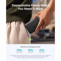 Anker A1665 5000 mAh Wireless charging Black - Additional view 8