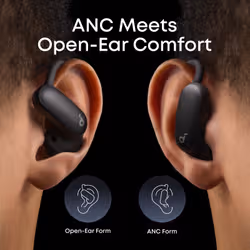 Soundcore AeroFit 2 Pro Headset Wireless Ear-hook, In-ear Calls/Music/Sport/Everyday Bluetooth Black - Additional view 2