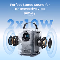 Nebula soundcore P1i Full HD Smart Projector with Flippable Speakers - Additional view 4