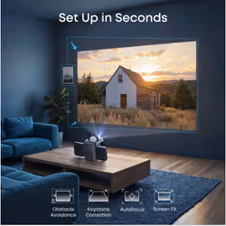 Nebula soundcore P1i Full HD Smart Projector with Flippable Speakers - Additional view 5