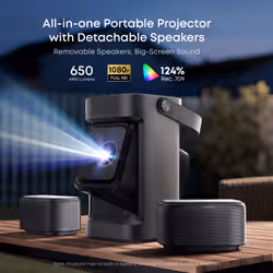 Nebula soundcore P1 Full HD Smart Portable Projector with Detachable Speakers - Additional view 2