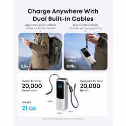 Anker A1695H41 power bank 25000 mAh Silver - Additional view 3