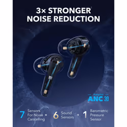 Anker Liberty 4 Pro Headset True Wireless Stereo (TWS) In-ear Calls/Music/Sport/Everyday USB Type-C Bluetooth Black - Additional view 2