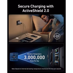 Anker Prime Laptop, Portable gaming console, Smartphone, Smartwatch, Tablet Grey AC Fast charging Indoor - Additional view 5