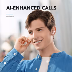 Soundcore by Anker P20i True Wireless Earbuds  10mm Drivers with Big Bass  Bluetooth 5.3  30H Playtime  Water-Resistant  2 Mics for AI Clear