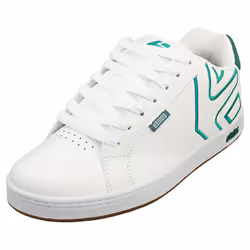 Etnies Fader Mens Skate Trainers in White Green - 11
