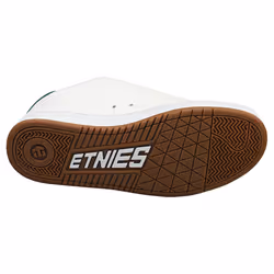 Etnies Fader Mens Skate Trainers in White Green - 11