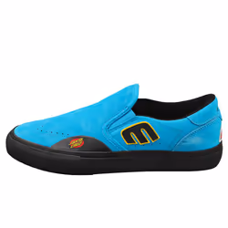 Etnies Lo-cut Slip X Santa Cruz Mens Slip On Shoes in Blue - 8
