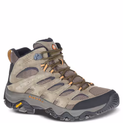 Merrell Men's Moab 3 Mid Hiking Boot  Walnut  14