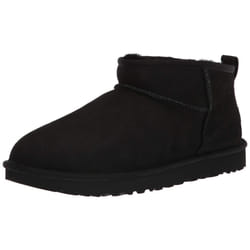 UGG Women's Classic Ultra Mini Boot  Black  10