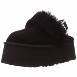 UGG Women's Funkette Slipper  Black  05