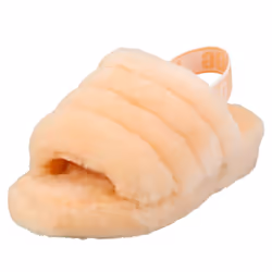 UGG Fluff Yeah Slide Womens Slippers Sandals in Scallop - 6