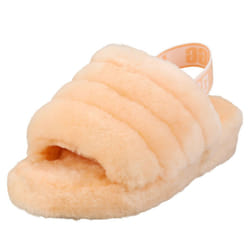 UGG Fluff Yeah Slide Womens Slippers Sandals in Scallop - 6