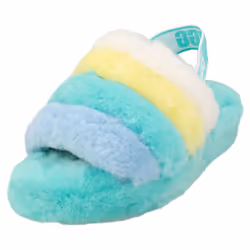 UGG Fluff Yeah Slide Womens Slippers Sandals in Multicolour - 6