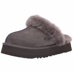 UGG Women's Disquette Slipper Charcoal 5