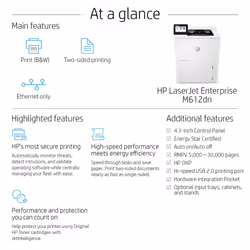 HP LaserJet Enterprise M612dn - Additional view 6