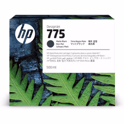 HP 775 500-ml Matte Black Ink Cartridge, Standard Yield, Matte black, 500 ml, 1 pc(s), Single pack