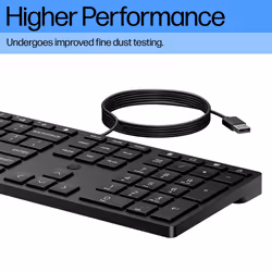 HP Wired Desktop 320K Keyboard - Additional view 7
