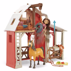 Spirit Untamed Swing & Saddle Barn Playset