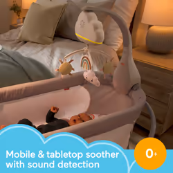 Fisher-Price Rainbow Showers Bassinet to Bedside Mobile - Additional view 6