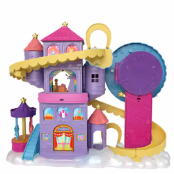 Polly Pocket RAINBOW FUNLAND Theme Park Playset