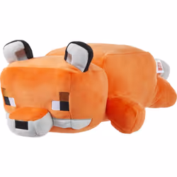 Mattel Minecraft Plush Fox 12-inch Stuffed Animal Figure  Floppy Soft Doll Inspired by Video Game Character  Collectible Toy