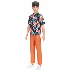 Barbie Fashionistas Doll #184, Fashion doll, Male, 3 yr(s), Girl, Multicolour