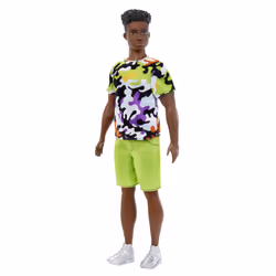 Barbie Fashionistas Doll #183, Fashion doll, Male, 3 yr(s), Girl, Multicolour
