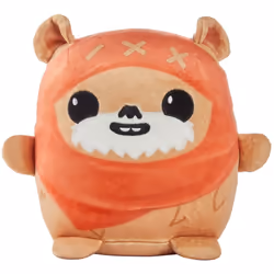 Star Wars Cuutopia 10-inch Ewok Plush Soft Rounded Pillow Doll Collectible Gift for Kids & Fans Ages 3 Years Old & Up