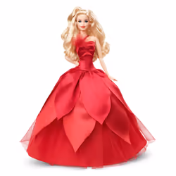 Barbie Signature Holiday 2022, Fashion doll, Female, 6 yr(s), Girl, Beige, Red