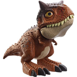âJurassic World Chompin' Carnotaurus Toro Dinosaur Action Figure Camp Cretaceous with Button-Activated Chomping & Other Motions