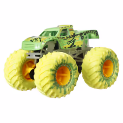 Hot Wheels Monster Trucks Glow In The Dark Multipack, 10 Toy 1:64 Vehicles: 5 Trucks & 5 Cars - Additional view 4