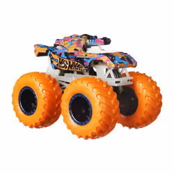 Hot Wheels Monster Trucks Glow In The Dark Multipack, 10 Toy 1:64 Vehicles: 5 Trucks & 5 Cars - Additional view 6