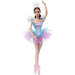 Barbie Signature Doll  Ballet Wishes Posable Brunette With Ballerina C