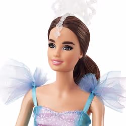Barbie Signature Doll  Ballet Wishes Posable Brunette With Ballerina C