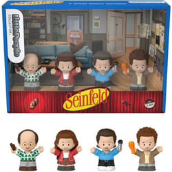 Little People Collector Seinfeld TV Series Special Edition Figure Set  4 Characters for Adults & Fans in a Display Box