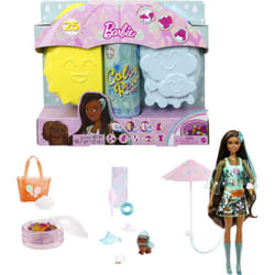Barbie color Reveal Doll with 7 Surprises, color change and Accessories, Ice cream Series, styles may vary