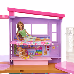 Barbie Vacation House Playset, 3 yr(s), Assembly required