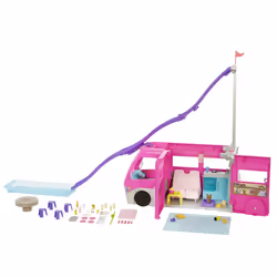 Barbie Camper, Doll Playset with 60 Accessories, 30-Inch Slide, Dream Camper - Additional view 8