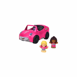 Fisher-Price Little People Barbie Toddler Toy Car Convertible with Mus