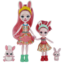 Enchantimals BREE BUNNY & TWIST BEDELIA BUNNY & TAPPY Dolls