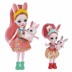 Enchantimals BREE BUNNY & TWIST BEDELIA BUNNY & TAPPY Dolls