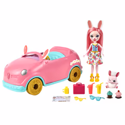 Enchantimals BUNNYMOBILE Doll + Accessory - Additional view 4