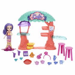 Royal Enchantimals Royal Ocean Kingdom Sea Cave Café Playset, Cafe, 4 yr(s), Multicolour, Plastic