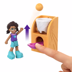 Polly Pocket RACE & ROCK Arcade Compact, Action/Adventure, 4 yr(s), Multicolour, Plastic