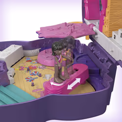Polly Pocket SPARKLE STAGE Bow Compact