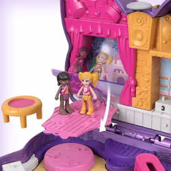 Polly Pocket SPARKLE STAGE Bow Compact