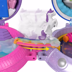 Polly Pocket DOUBLE PLAY Space Compact