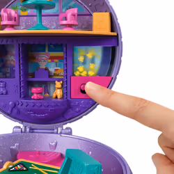 Polly Pocket DOUBLE PLAY Skating Compact