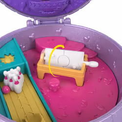 Polly Pocket DOUBLE PLAY Skating Compact